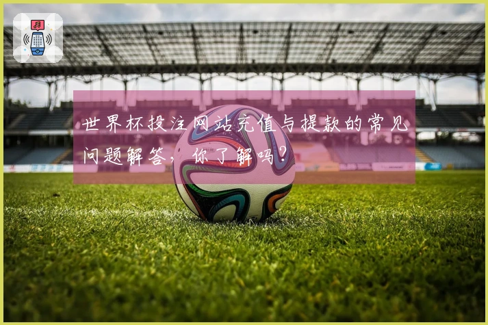 世界杯投注网站充值与提款的常见问题解答，你了解吗？